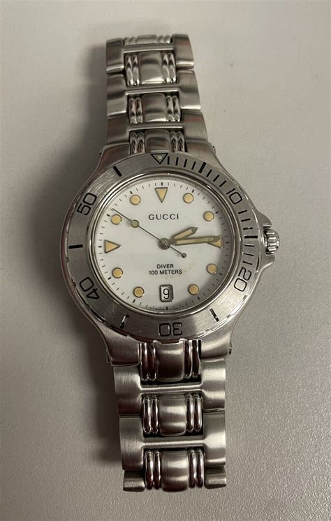 gucci watch 100 meters|gucci swiss dive.